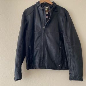 G-Star Raw Men Leather jacket (Medium)